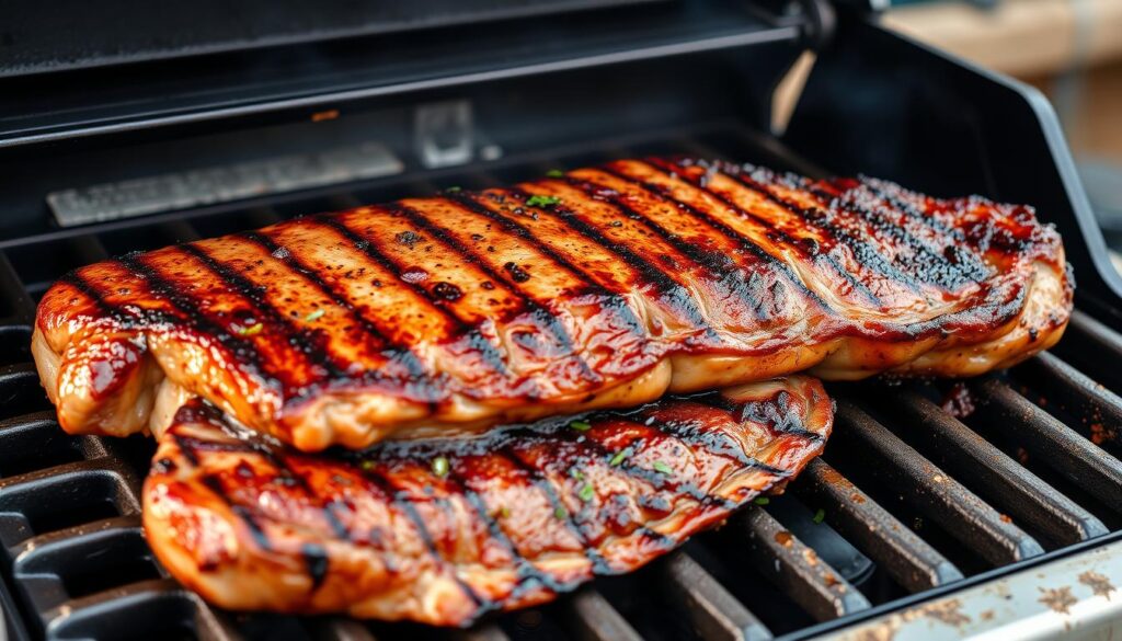 how to grill a london broil on a gas grill